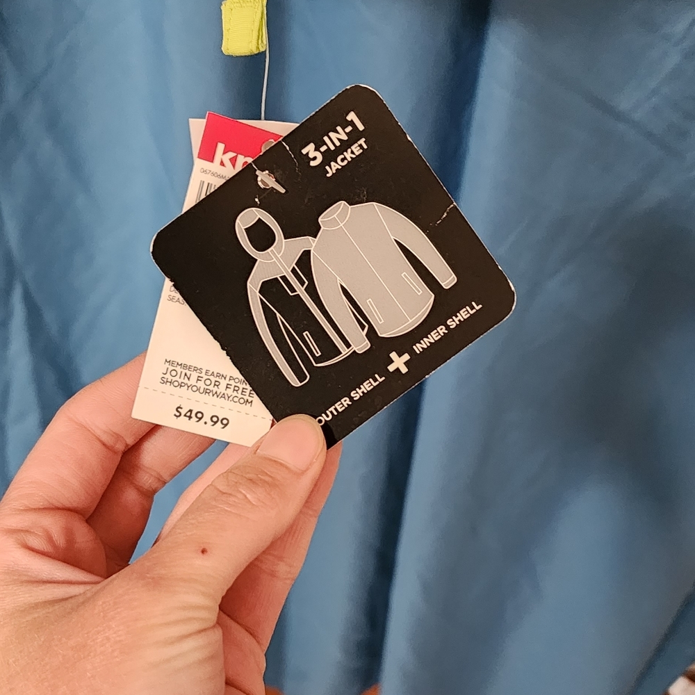 Boys Athletech Jacket with fleece liner - Picture 11 of 11